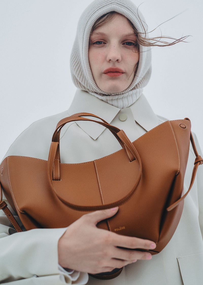 Cyme Mini - Camel Grainé